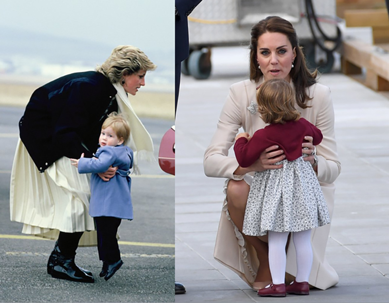 Những điểm chung thú vị trong cách nuôi dạy con của Công nương Diana và Kate Middleton Những điểm chung thú vị trong cách nuôi dạy con của Công nương Diana và Kate Middleton